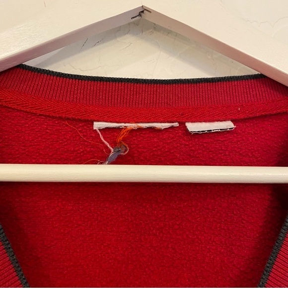 Vintage Maxine Comic Graphic Mondays Red V Neck Sweatshirt - Picture 9 of 11